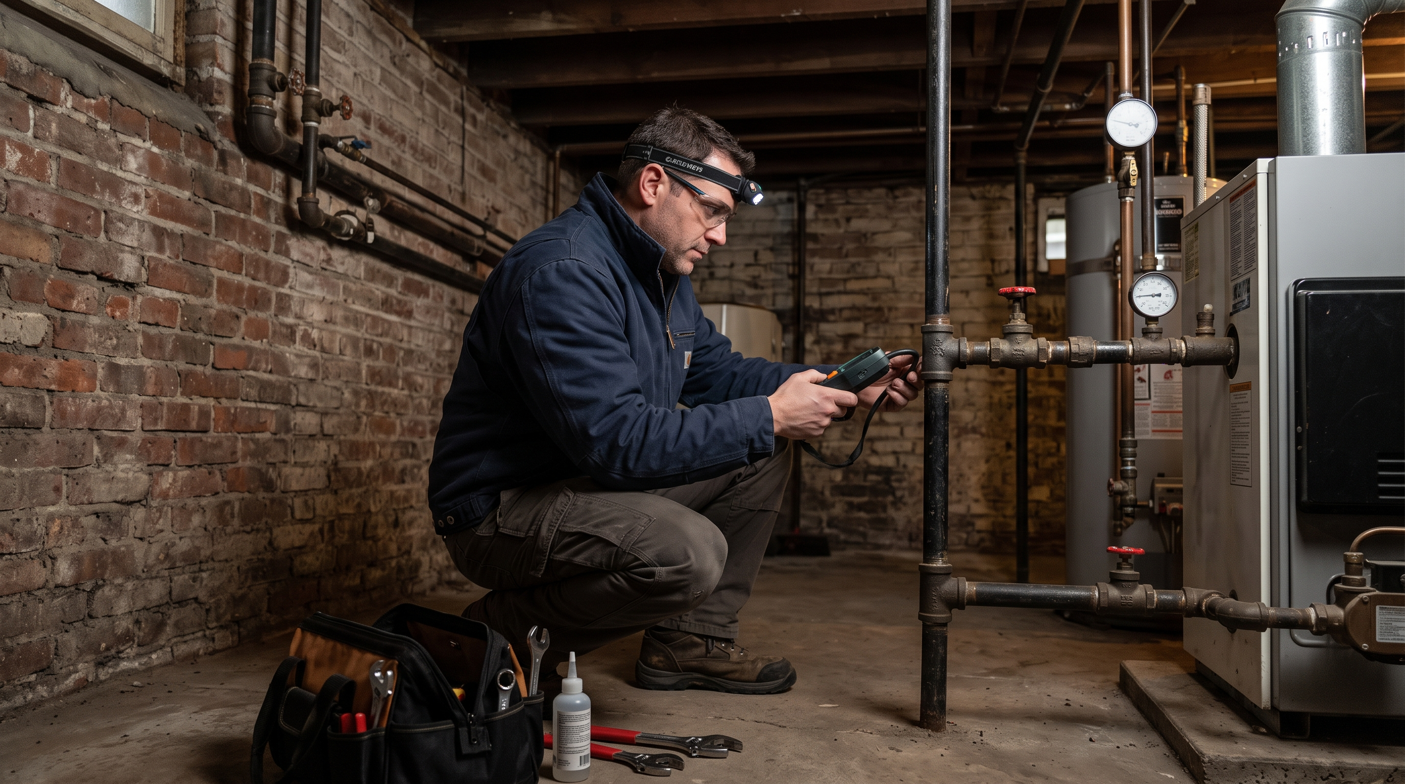 Water heater tank repair and inspection